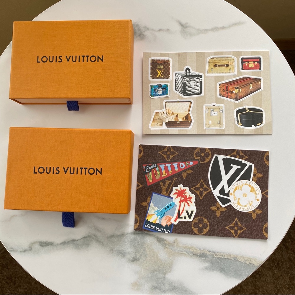 Louis Vuitton Post Cards & Gift Box Bundle